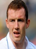 Collins hands the tie to Leicester
